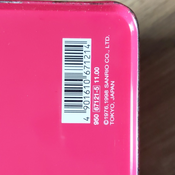 Vintage Authentic Sanrio Metal My Melody Box with Handle - Picture 9 of 14